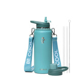 40 oz Compact Water Bottle With Strap